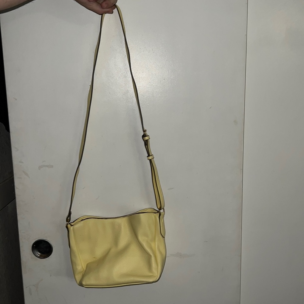 Yellow purse